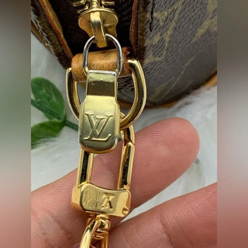 Extremely Rare! Louis Vuitton Monogram Mini Ellipse